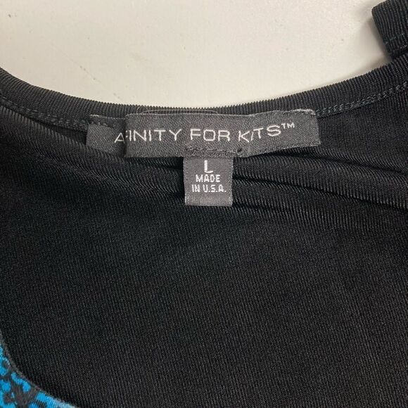 AFFINITY FOR KNITS, Women’s multicolored top, Sz L‎ - Picture 5 of 12